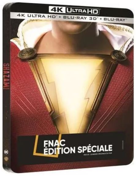 detail Shazam! - 4K Ultra HD Blu-ray + 3D Blu-ray Steelbook OUTLET