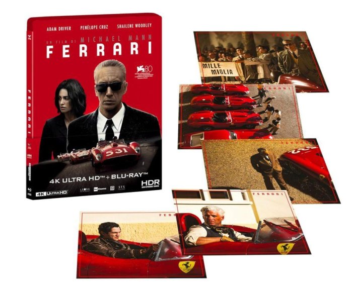 detail Ferrari - 4K Ultra HD Blu-ray + Blu-ray Steelbook (bez CZ)