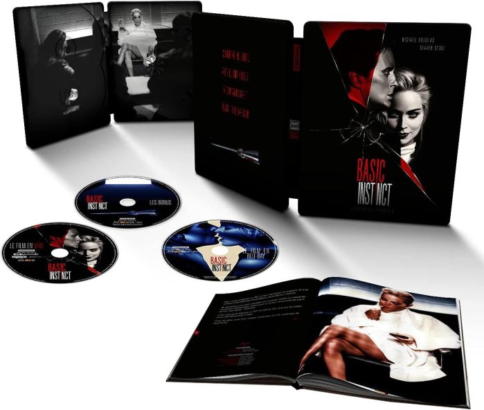 detail Základní instinkt - 4K Ultra HD Blu-ray + Blu-ray Steelbook (bez CZ)