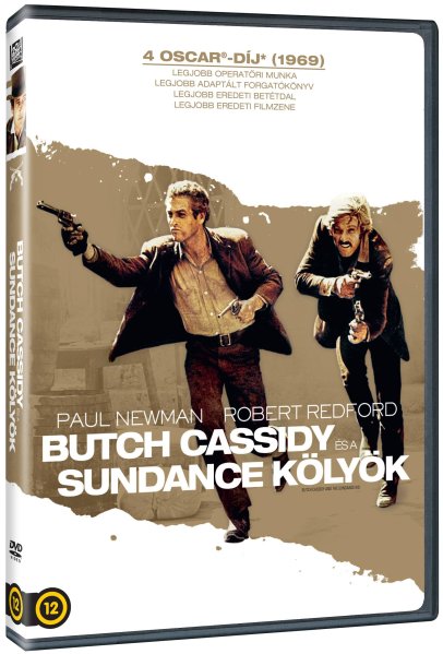 detail Butch Cassidy a Sundance Kid - DVD (maďarský obal)