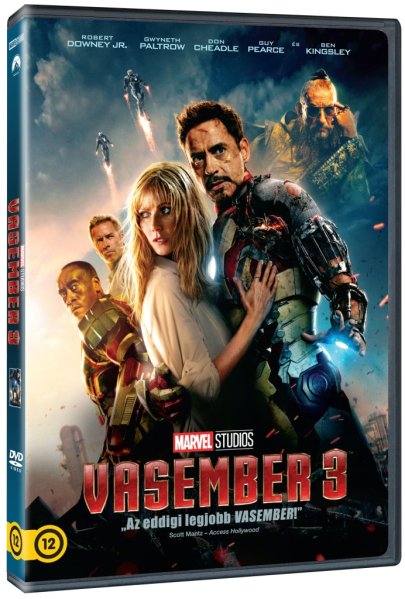 detail Iron Man 3 - DVD (maďarský obal)