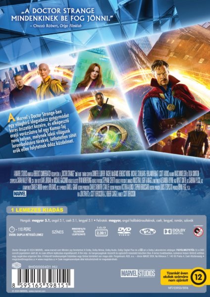 detail Doktor Strange - DVD (maďarský obal)