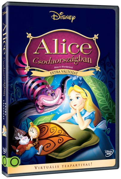 detail Alica v krajine zázrakov - DVD (maďarský obal)