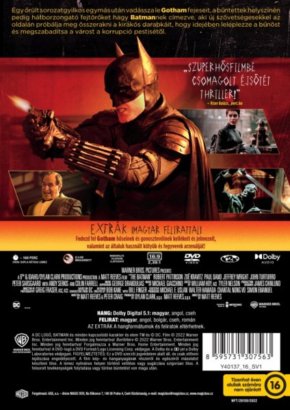 detail Batman (2022) - DVD (maďarský obal)