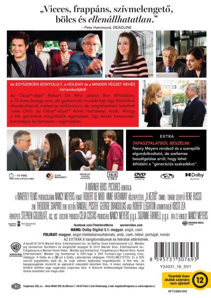 detail Stážista - DVD (maďarský obal)