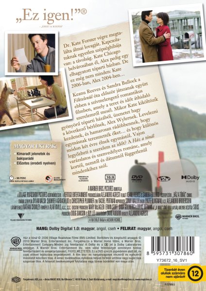 detail Dom pri jazere - DVD (maďarský obal)