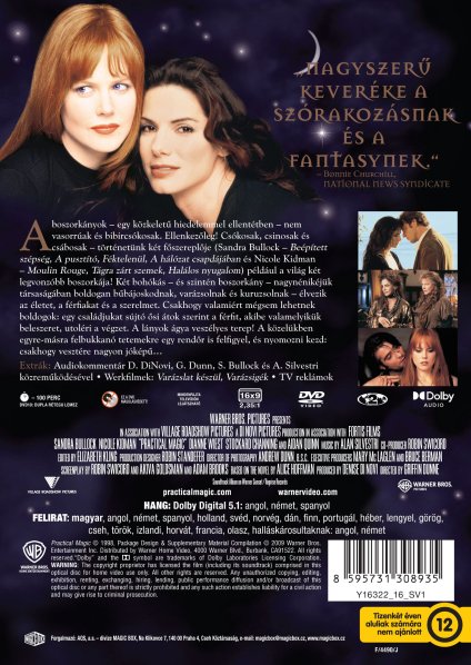 detail Magická posadnutosť  - DVD (maďarský obal)