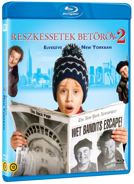 detail Sám doma 2: Stratený v New Yorku - Blu-ray (maďarský obal)