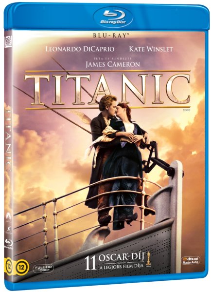 detail Titanic - Blu-ray (maďarský obal)