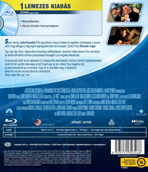 detail Tvárou v tvár  - Blu-ray (maďarský obal)