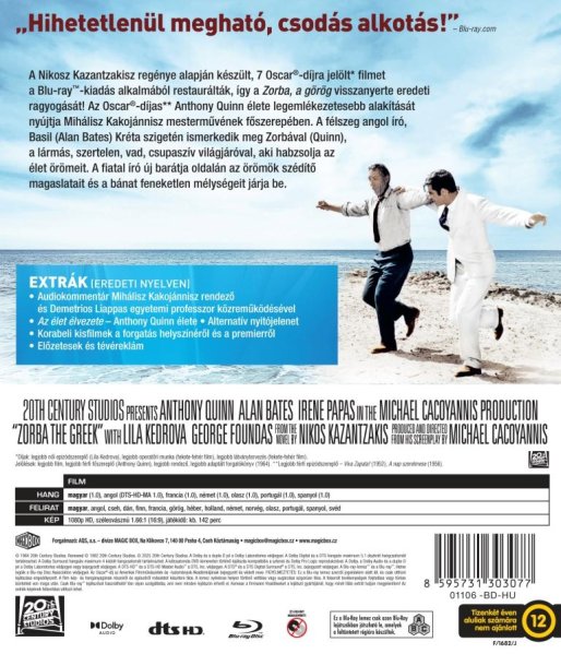 detail Grék Zorba - Blu-ray (maďarský obal)
