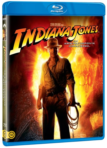 detail Indiana Jones a Kráľovstvo krištáľovej lebky - Blu-ray (maďarský obal)