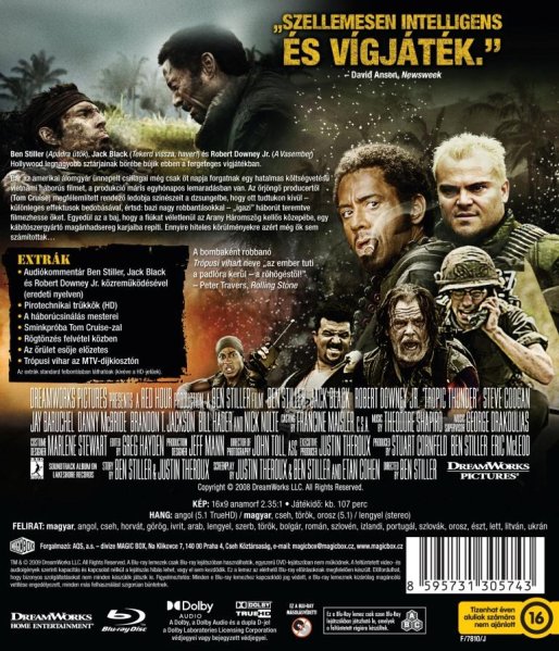 detail Tropická búrka - Blu-ray (maďarský obal)