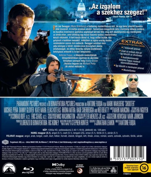 detail Ostreľovač - Blu-ray (maďarský obal)