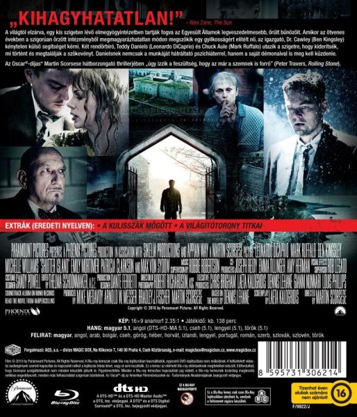 detail Prekliaty ostrov - Blu-ray (maďarský obal)