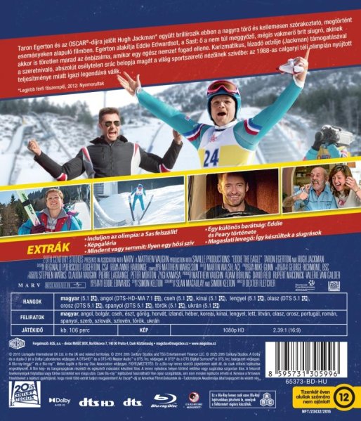 detail Orol Eddie - Blu-ray (maďarský obal)