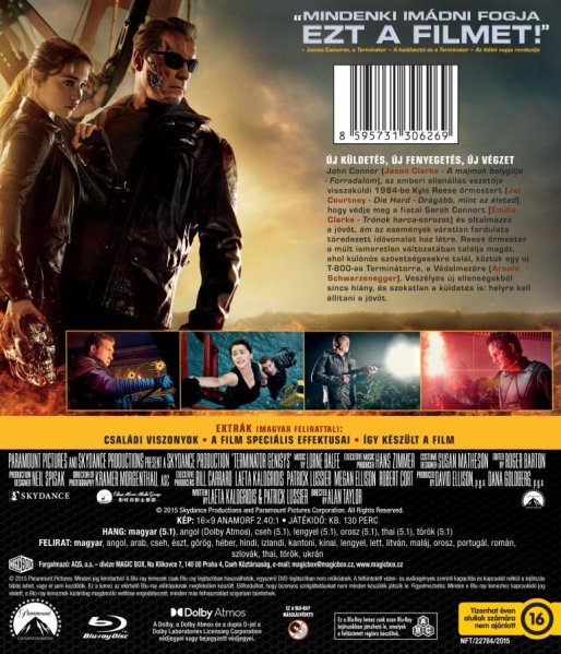 detail Terminátor Genisys - Blu-ray (maďarský obal)