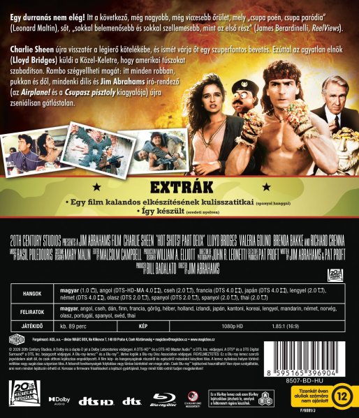 detail Horúce strely 2 - Blu-ray (maďarský obal)