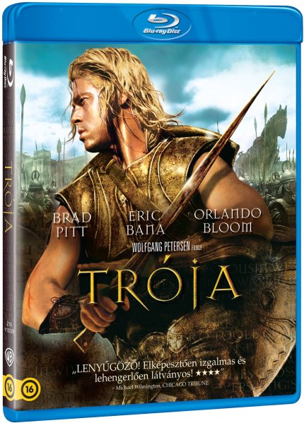 detail Trója - Blu-ray (maďarský obal)