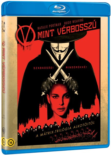 detail V ako Vendeta - Blu-ray