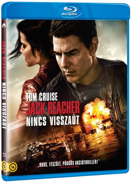detail Jack Reacher: Nevracaj sa - Blu-ray (maďarský obal)