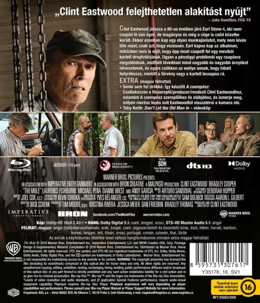 detail Pašerák - Blu-ray (maďarský obal)
