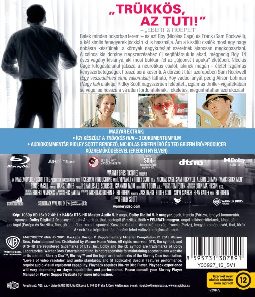 detail Podvodníci - Blu-ray (maďarský obal)