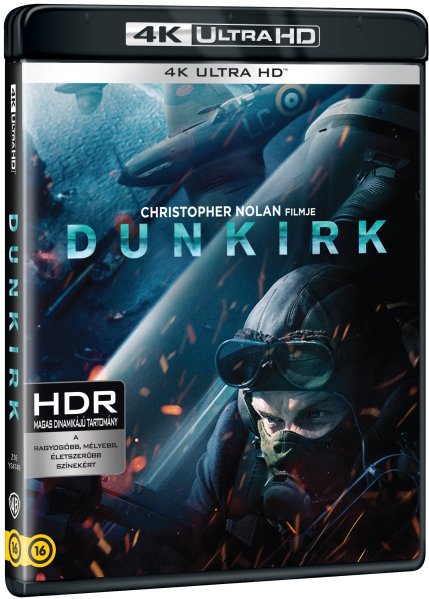 detail Dunkirk - 4K Ultra HD Blu-ray (maďarský obal)