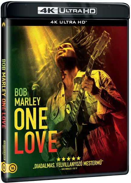 detail Bob Marley: One Love - 4K Ultra HD Blu-ray (maďarský obal)