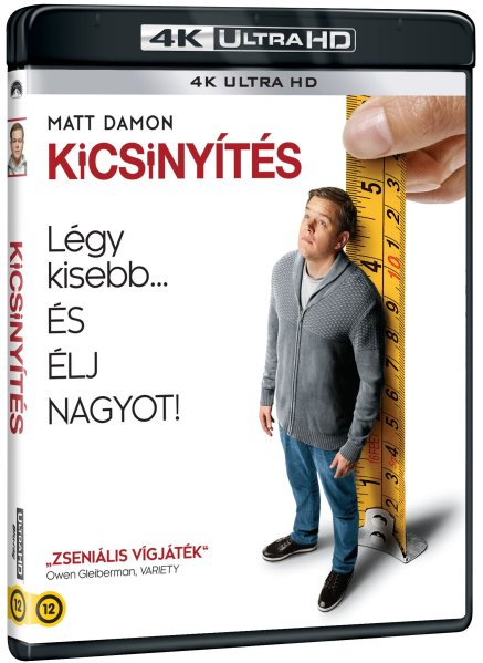 detail Zmenšovanie - 4K Ultra HD Blu-ray (maďarský obal)