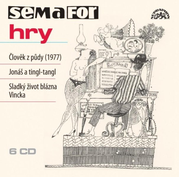 detail Semafor: Hry (Jonáš a tingl-tangl, Sladký život..., Člověk z půdy) - 6CD