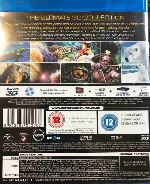 detail Náš svět - Ultimátní 3D kolekce 10 Blu-ray (bez CZ)