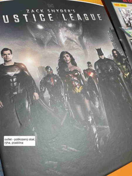 detail Komiksová edice Liga spravedlnosti Zacka Snydera - 4K UHD + BD OUTLET