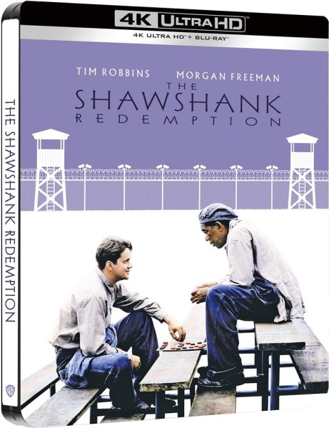 detail Vykoupení z věznice Shawshank - 4K Ultra HD Blu-ray Steelbook