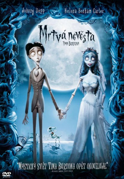 detail Mŕtva nevesta Tima Burtona - DVD