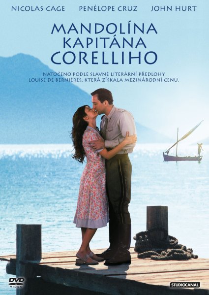 detail Mandolína kapitána Corelliho - DVD pošetka