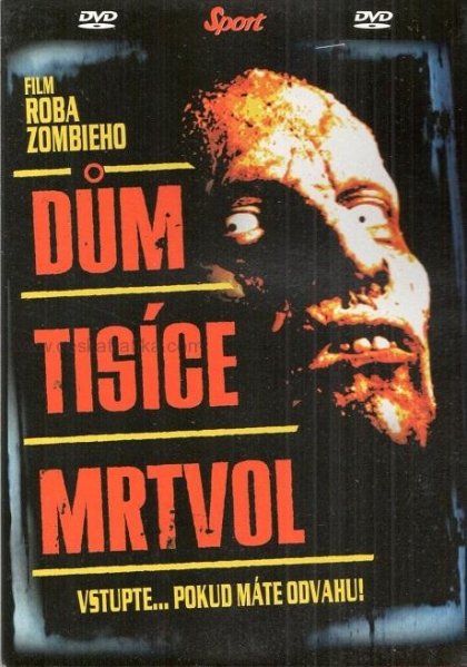 detail DŮM TISÍCE MRTVOL - DVD pošetka