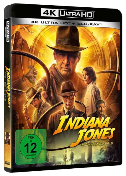 detail Indiana Jones a nástroj osudu - 4K Ultra HD Blu-ray + Blu-ray (bez CZ)