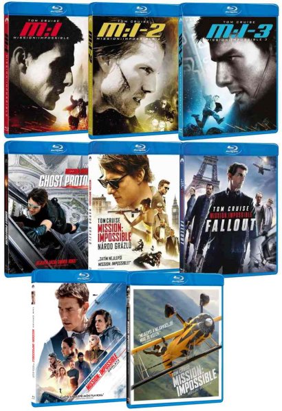 detail Mission: Impossible 1-8 kolekcia - Blu-ray 8BD