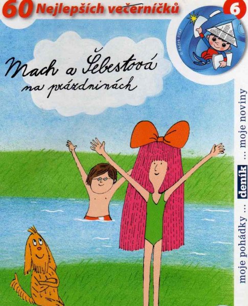 detail Mach a Šebestová na prázdninách - DVD (pošetka)