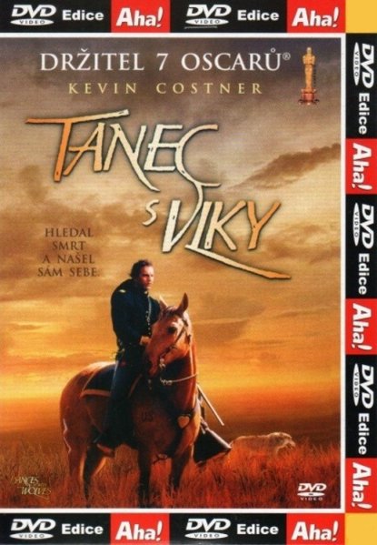 detail Tanec s vlky - DVD pošetka