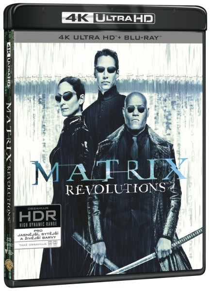 detail Matrix Revolutions - 4K Ultra HD + Blu-ray + bonus disk 3BD