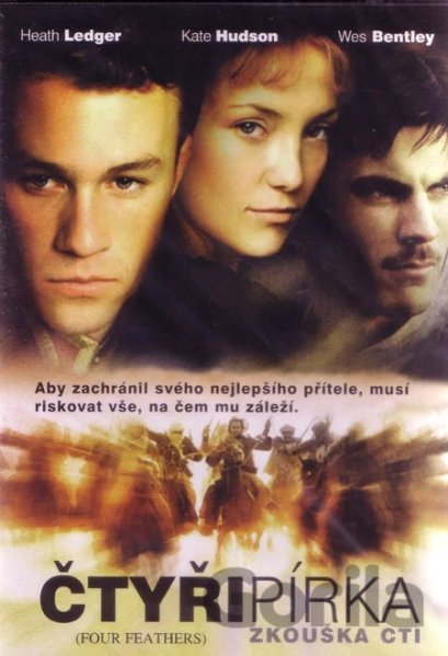 detail Čtyři pírka: Zkouška cti - DVD pošetka