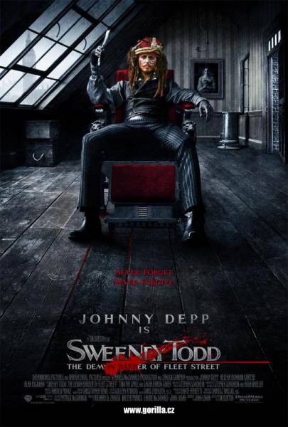 detail Sweeney Todd: Čertovský holič z Fleet Street - DVD