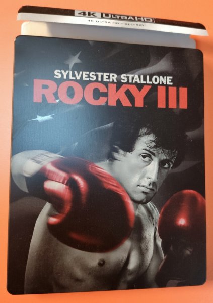 detail Rocky III - 4K Ultra HD (bez CZ) + Blu-ray (s CZ) Steelbook 2BD OUTLET
