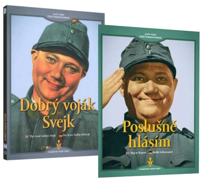 detail Dobrý voják Švejk / Poslušně hlásím - 2DVD digipack