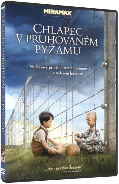 detail Chlapec v pruhovaném pyžamu - DVD