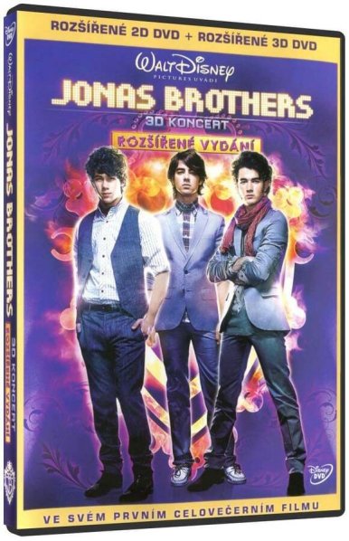 detail Jonas Brothers 3D koncert - 2DVD