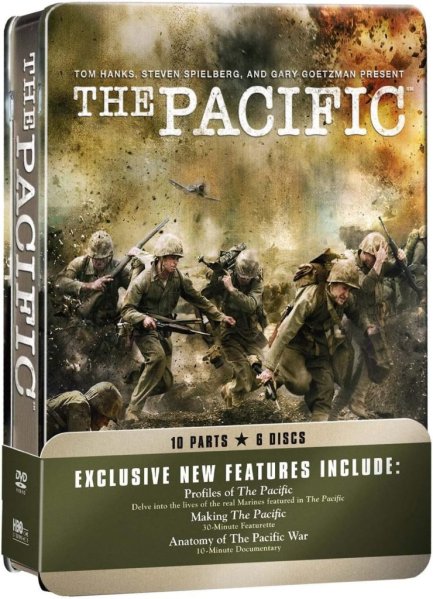 detail Pacifik - 6DVD Steel Tin Edition