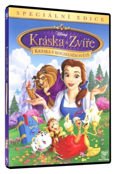 detail Kráska a zvíře: Kráska v kouzelném světě - DVD